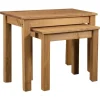 vidaXL Småbord>Satsbord 2 st massiv furu panama