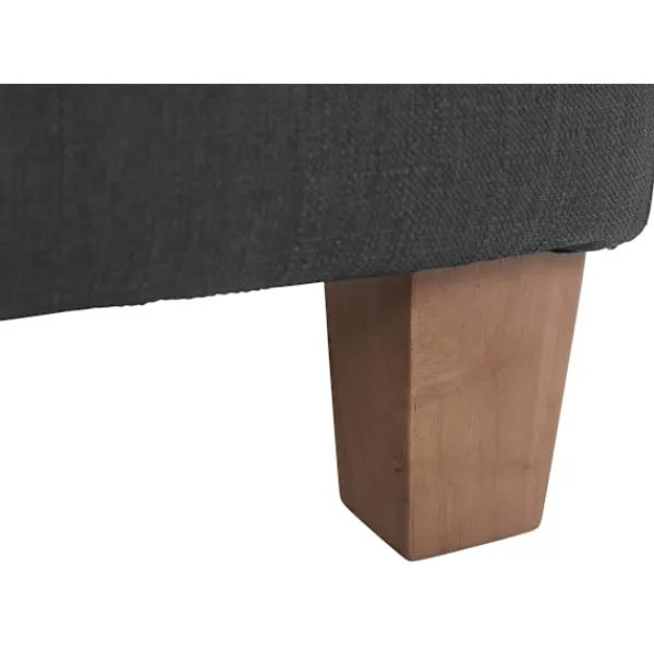 BellaFurn Pallar>Seat Pall, Ottoman - Modern Elegant Design med hållbara dammbeläggningar, komfort och styrka Färg: Mörkgrå