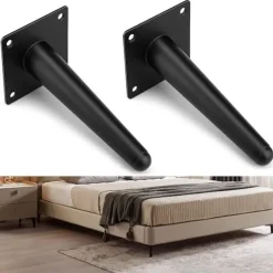 Stolar>Set med 4 Charge möbelben, 15 cm metallskåpsben, koniska bordsben, möbelben för skåp{DH}_yux