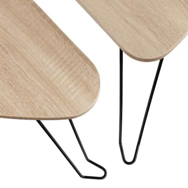 Småbord>Set med 2 sidobord Richmond