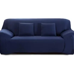 Soffor>Set sofföverdrag med armstöd, sofföverdrag enfärgat stretch sofföverdrag soffhandduk