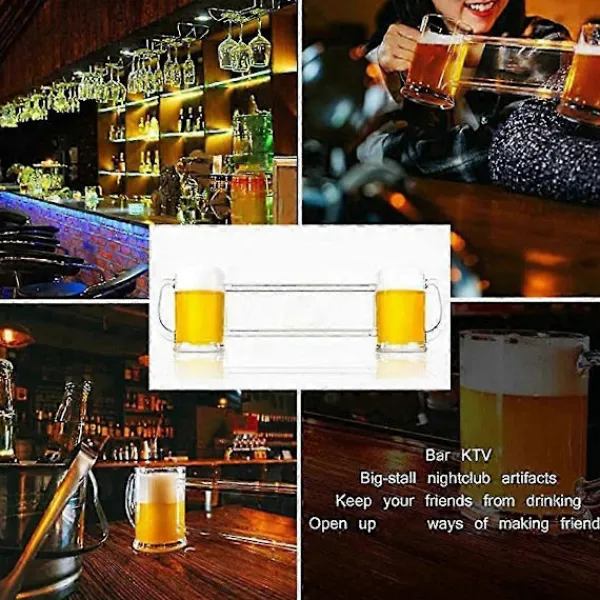Matgrupper>Siamesisk Dubbel Verktyg Dejting Mugg Vin Öl Ölglas Glas&Flaska Vinglas för Två Dejtingglas