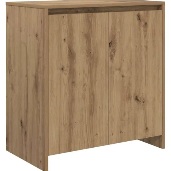vidaXL Sideboards>Sideboard 3 pcs Artisan Ek 70 x 41 x 75 cm Konstruerat trä