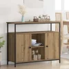 vidaXL Sideboards>Sideboard Artisan Ek 100 x 35 x 80 cm Konstruerat trä