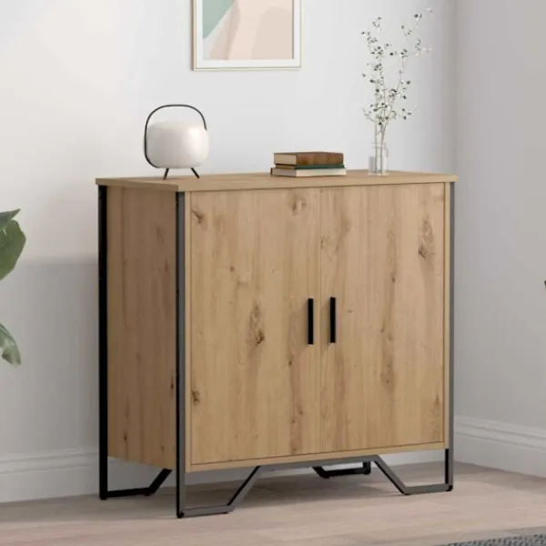 vidaXL Skåp>Sideboard Artisan Ek 78 x 35 x 74.5 cm