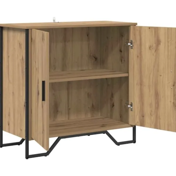 vidaXL Skåp>Sideboard Artisan Ek 78 x 35 x 74.5 cm