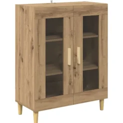 vidaXL Sideboards>Sideboard Artisan Ek 69,5 x 34 x 90 cm Konstruerat trä