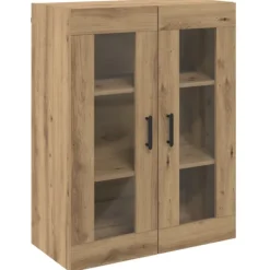 vidaXL Sideboards>Sideboard Artisan Ek 69,5 x 34 x 90 cm Konstruerat trä