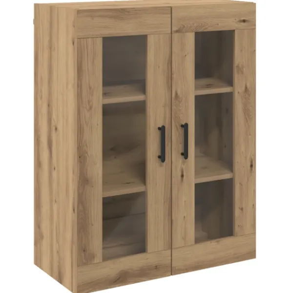 vidaXL Sideboards>Sideboard Artisan Ek 69,5 x 34 x 90 cm Konstruerat trä