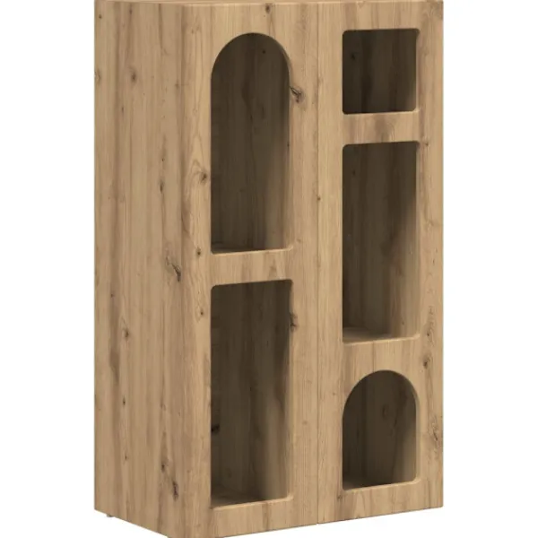 vidaXL Sideboards>Sideboard Artisan Ek 59 x 35 x 100,5 cm Konstruerat trä