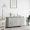vidaXL Sideboards>Sideboard Betonggrå 135 x 41 x 75 cm Konstruerat trä