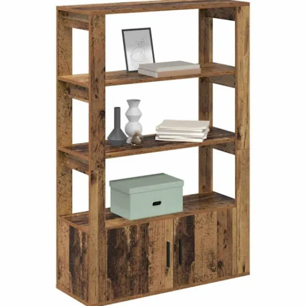 vidaXL Sideboards>Sideboard Gammalt trä 30 x 80 x 119.5 cm Konstruerat trä