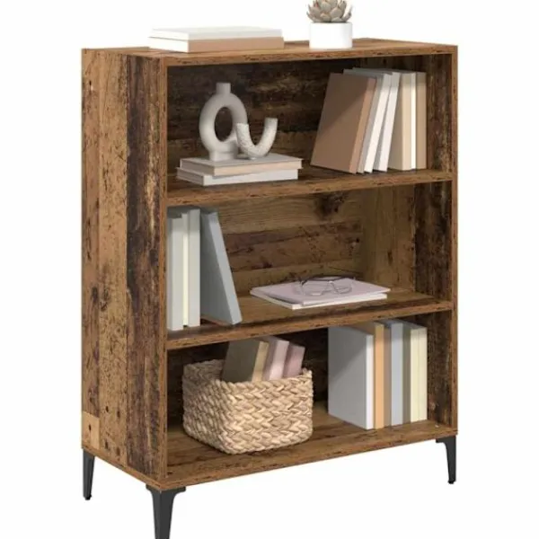 vidaXL Sideboards>Sideboard Gammalt trä 69,5 x 32,5 x 90 cm Konstruerat trä