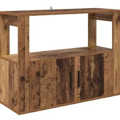 vidaXL Sideboards>Sideboard Gammalt trä 80 x 30 x 60 cm Konstruerat trä
