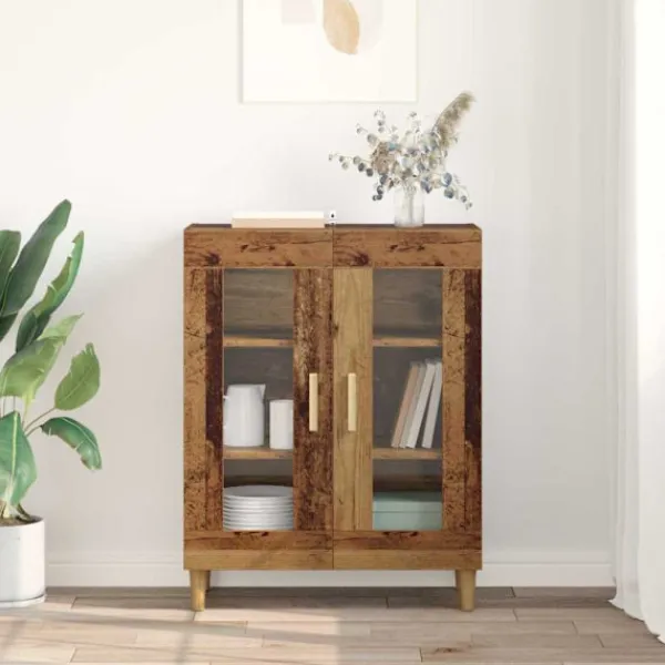 vidaXL Sideboards>Sideboard Gammalt trä 69,5 x 34 x 90 cm Konstruerat trä