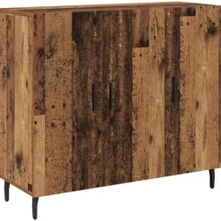 vidaXL Sideboards>Sideboard Gammalt trä 90 x 34 x 80 cm Konstruerat trä