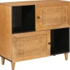 vidaXL Skåp>Sideboard Ljusbrun 33,5 x 80 x 75 cm