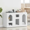 vidaXL Sideboards>Sideboard Vit 100 x 35 x 59 cm Konstruerat trä