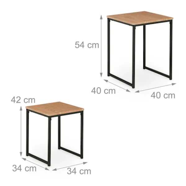 B2X Småbord>Sidobord set om 2