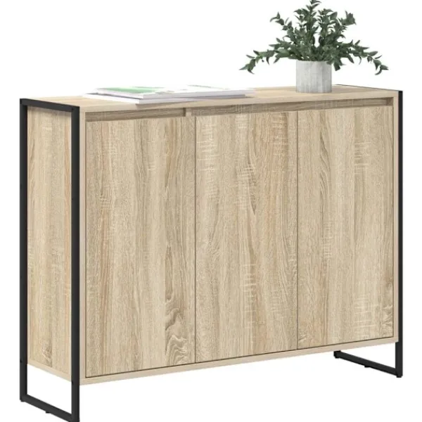 vidaXL Sideboards>Sidokabinett Sonoma 96,5 x 30 x 75 cm Konstruerat trä