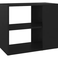 vidaXL Sideboards>Sidoskåp svart 60x30x50 cm konstruerat trä