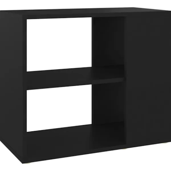 vidaXL Sideboards>Sidoskåp svart 60x30x50 cm konstruerat trä