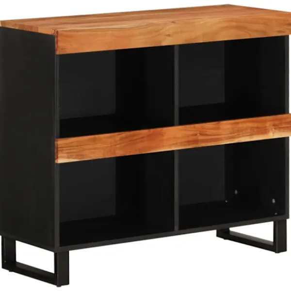 vidaXL Hyllor>Sidoskåp 85x33x75 cm massivt akaciaträ