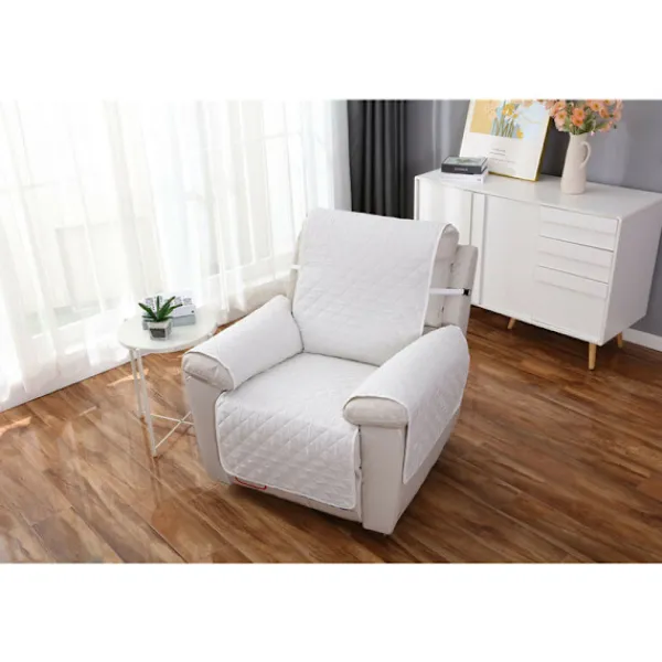 Fåtöljer>1-sits fritidsfåtölj överdrag, sovrum vattentät fåtöljskydd sofföverdrag (Beige 55×200)