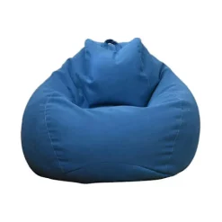 Sittsäckar>Sittsäck Stolar Soffa Överdrag, Inomhus Lazy Lounger För Vuxna Barn Ingen Fyllning - 90 x 110cm