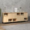 vidaXL Sideboards>Skänk 3 st sonoma ek 60x35x70 cm konstruerat trä