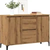 vidaXL Sideboards>Skänk artisan ek 102x35x70 cm konstruerat trä