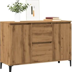 vidaXL Sideboards>Skänk artisan ek 102x35x70 cm konstruerat trä