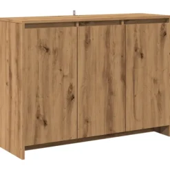 vidaXL Sideboards>Skänk artisan ek 102x33x75 cm konstruerat trä