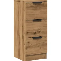 vidaXL Byråer>Skänk artisan ek 30x30x70 cm konstruerat trä