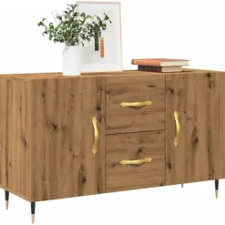 vidaXL Sideboards>Skänk artisan ek 100x36x60 cm konstruerat trä