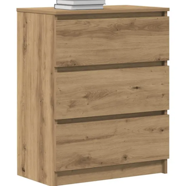 vidaXL Byråer>Skänk artisan ek 60x35x76 cm konstruerat trä