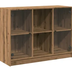 vidaXL Sideboards>Skänk artisian ek 102x37x75,5 cm konstruerat trä