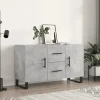 vidaXL Sideboards>Skänk betonggrå 100x36x60 cm konstruerat trä