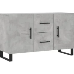 vidaXL Sideboards>Skänk betonggrå 100x36x60 cm konstruerat trä