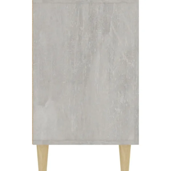 vidaXL Skåp>Skänk betonggrå 100x36x60 cm konstruerat trä