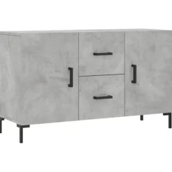 vidaXL Sideboards>Skänk betonggrå 100x36x60 cm konstruerat trä