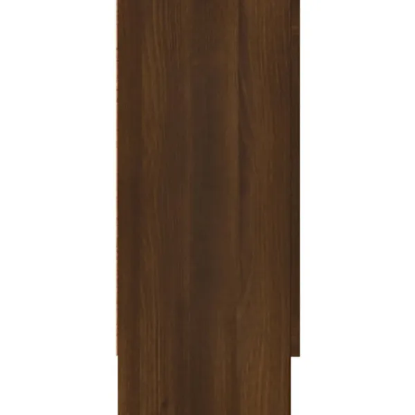 vidaXL Sideboards>Skänk brun ek 120x30,5x70 cm konstruerat trä