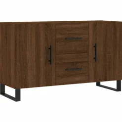vidaXL Sideboards>Skänk brun ek 100x36x60 cm konstruerat trä