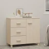 vidaXL Sideboards>Skänk HAMAR honungsbrun 90x40x80 cm massiv furu