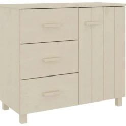 vidaXL Sideboards>Skänk HAMAR honungsbrun 90x40x80 cm massiv furu