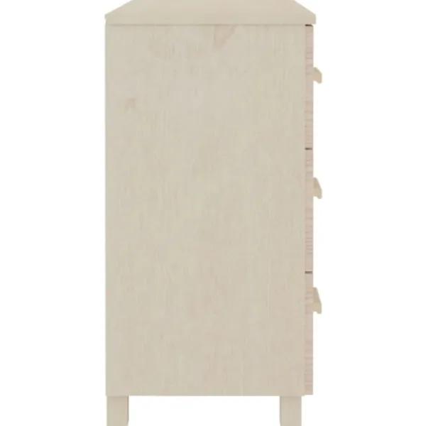 vidaXL Sideboards>Skänk HAMAR honungsbrun 90x40x80 cm massiv furu