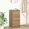 vidaXL Byråer>Skänk hantverksmässig ek 37,5x35x76 cm konstruerat trä