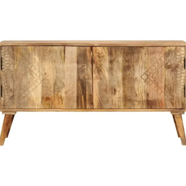 vidaXL Sideboards>Skänk massivt mangoträ 110x30x60 cm