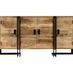 vidaXL Sideboards>Skänk massivt mangoträ 150x40x80 cm
