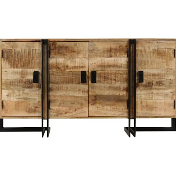 vidaXL Sideboards>Skänk massivt mangoträ 150x40x80 cm